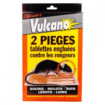 Vulcano Pièges Tablettes Engluées (X2)