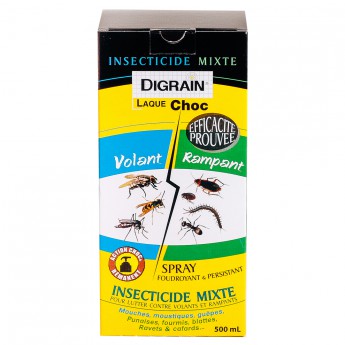 Digrain laque choc 1L anti insectes - Fatalexpert, Vente Produits punaise  de lit, cafards et morts aux rats