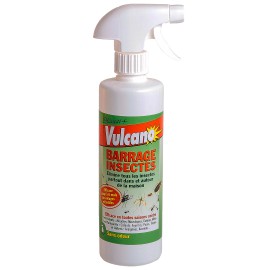 Vulcano Barrage Insectes (500ml) - Anti insectes volants & rampants