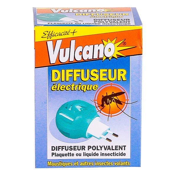 Diffuseur Moustique & Insectes Électrique Vulcano - Eradicateur